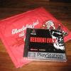 A copy of Resident Evil 2 for PlayStation on a red envelope labelled “Glædelig jul”